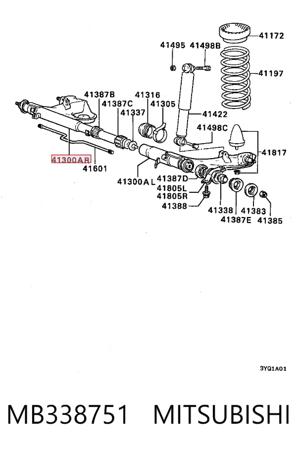  MB338751 Mitsubishi