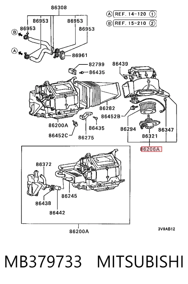  MB379733 Mitsubishi