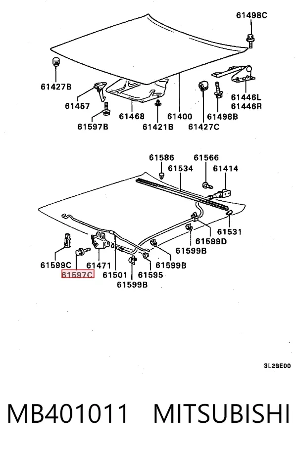  MB401011 Mitsubishi