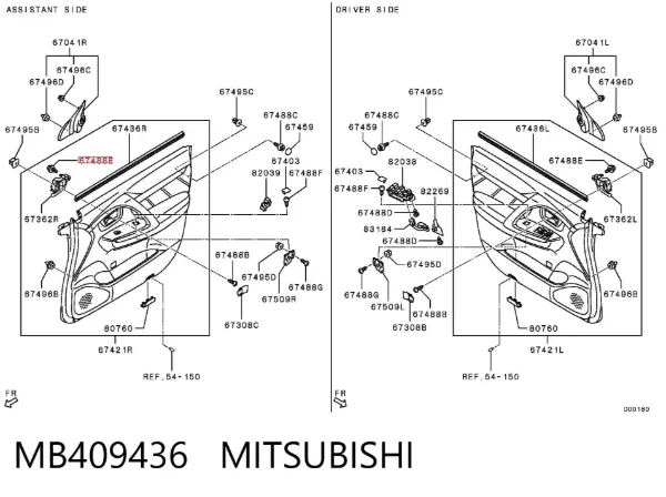  MB409436 Mitsubishi