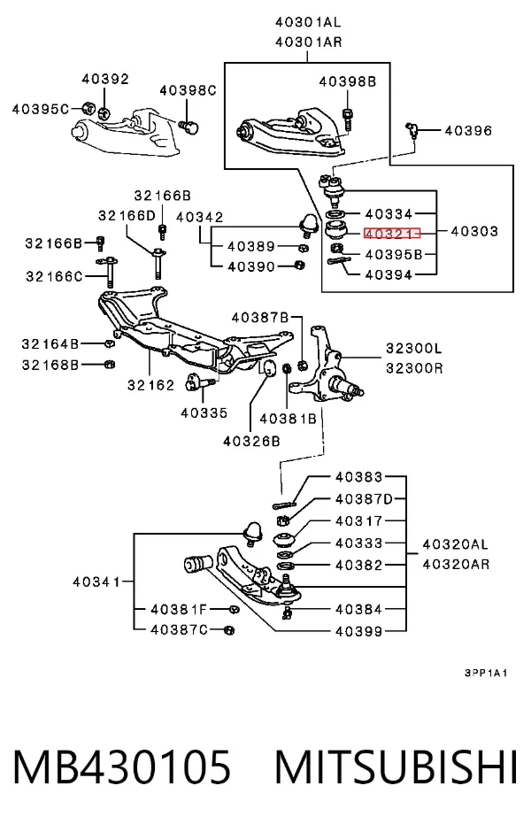  MB430105 Mitsubishi