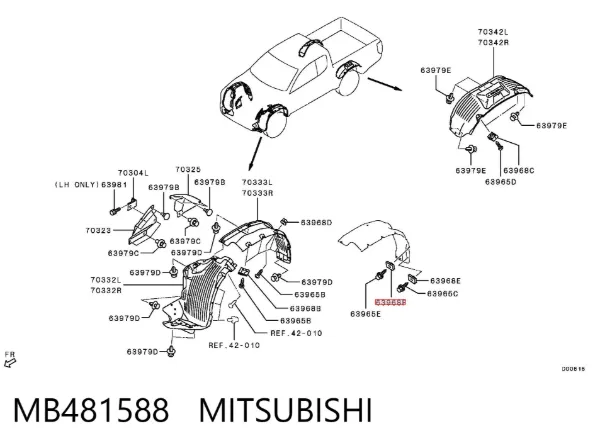  MB481588 Mitsubishi