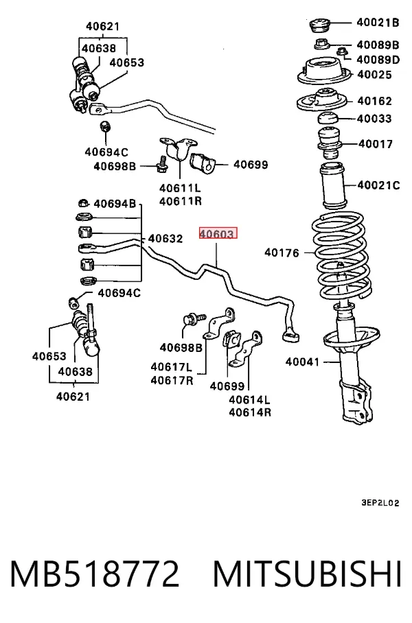 MB518772 Mitsubishi