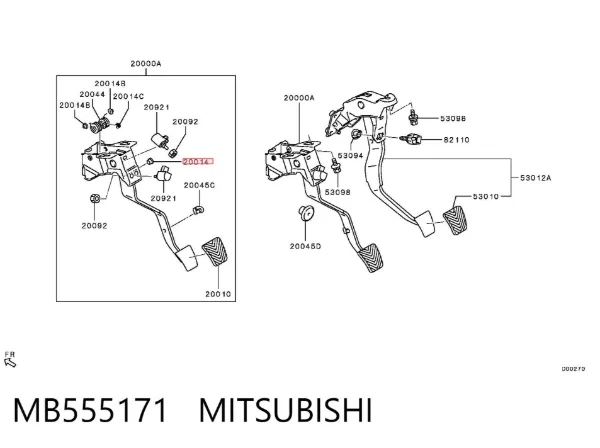  MB555171 Mitsubishi