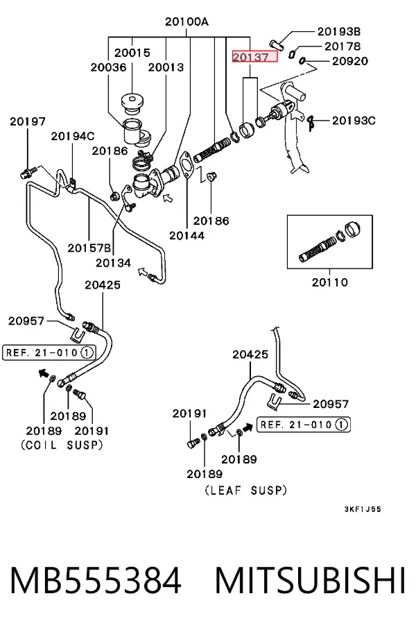  MB555384 Mitsubishi