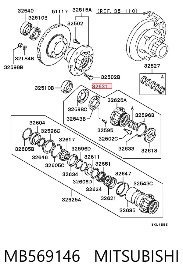  MB569146 Mitsubishi