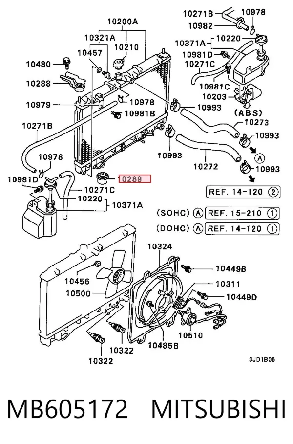  MB605172 Mitsubishi