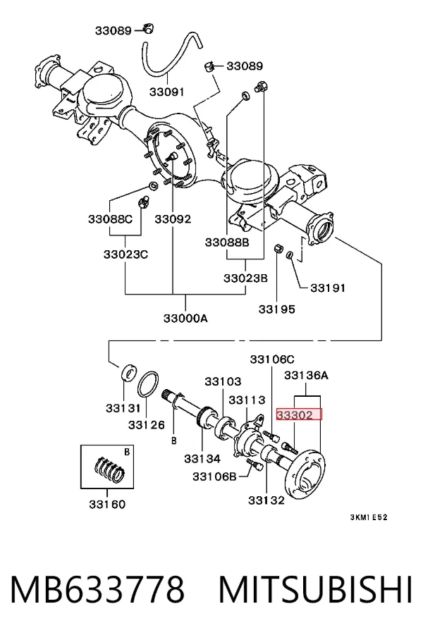  MB633778 Mitsubishi