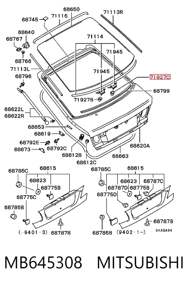  MB645308 Mitsubishi