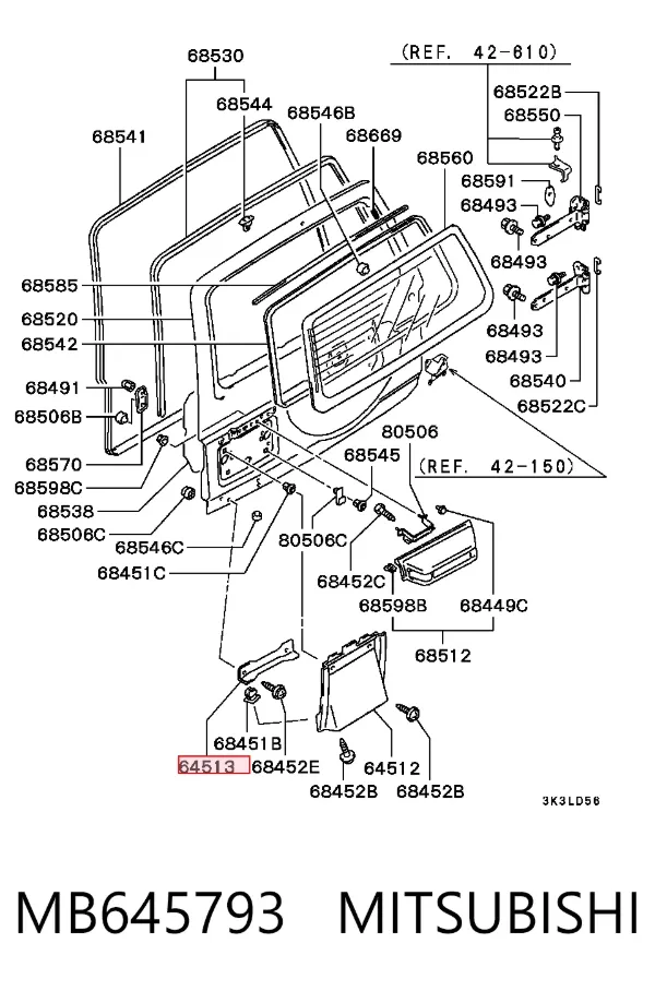  MB645793 Mitsubishi