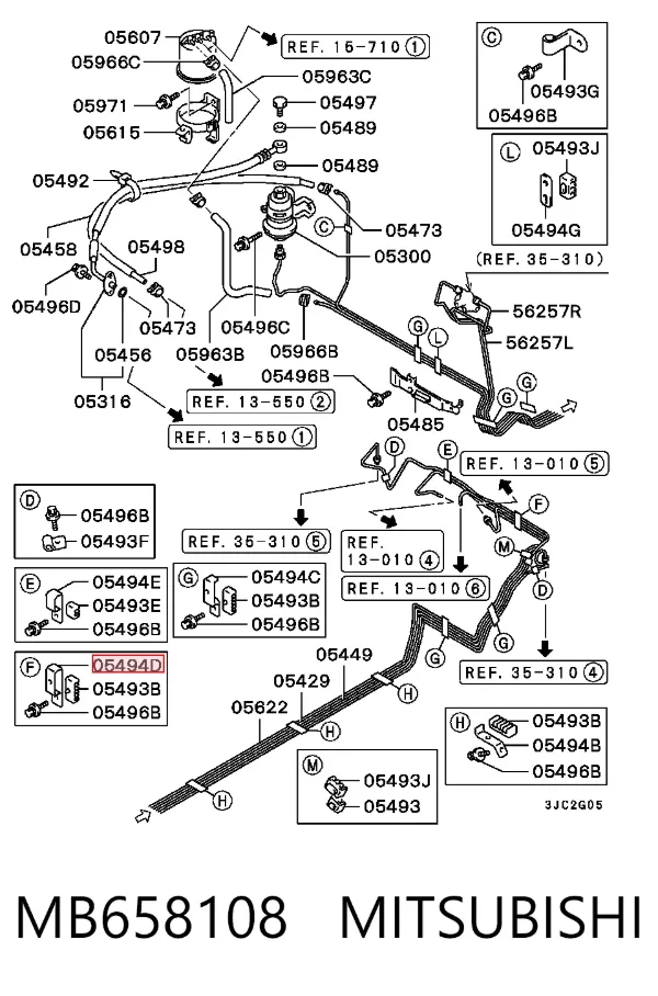  MB658108 Mitsubishi