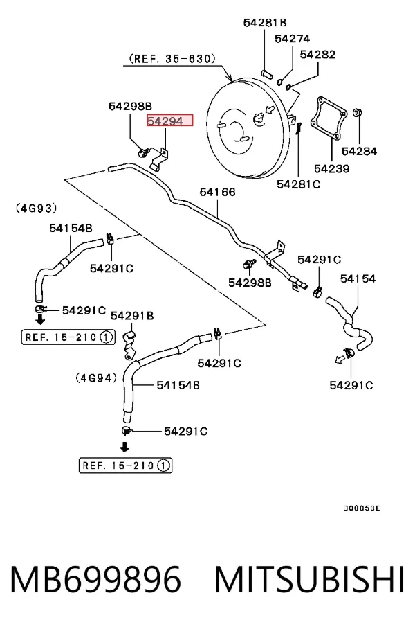  MB699896 Mitsubishi