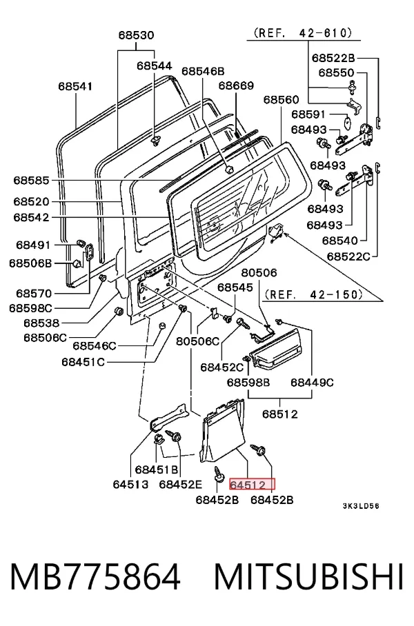  MB775864 Mitsubishi