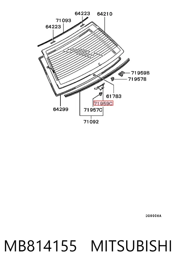  MB814155 Mitsubishi
