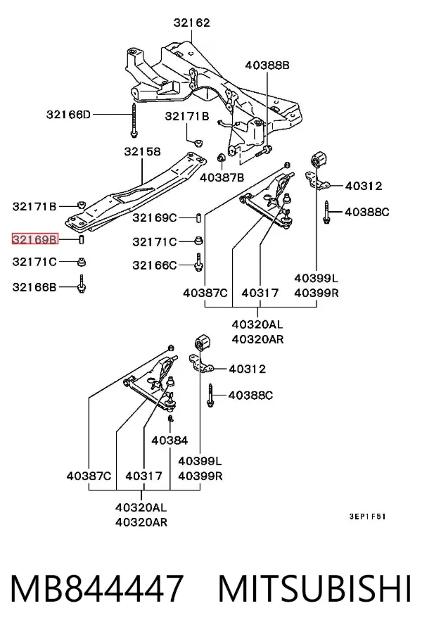  MB844447 Mitsubishi