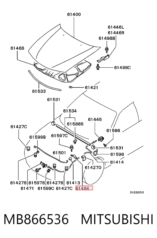  MB866536 Mitsubishi