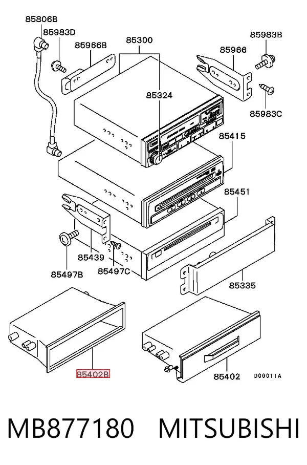  MB877180 Mitsubishi