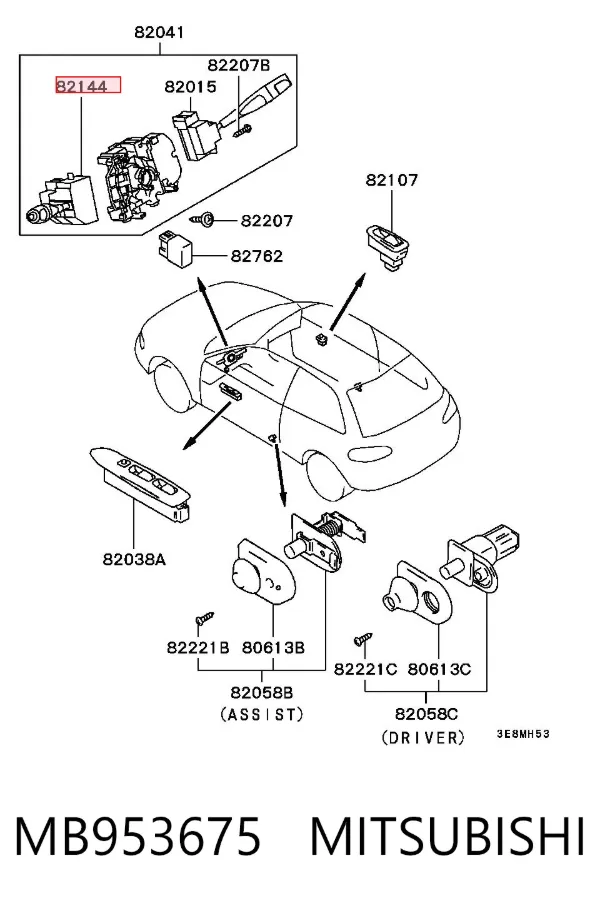  MB953675 Mitsubishi