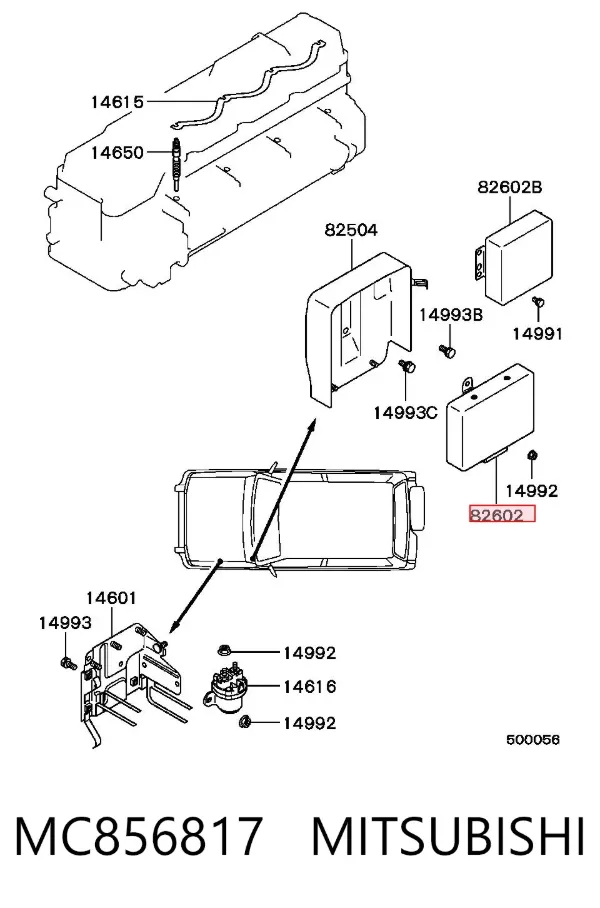  MC856817 Mitsubishi