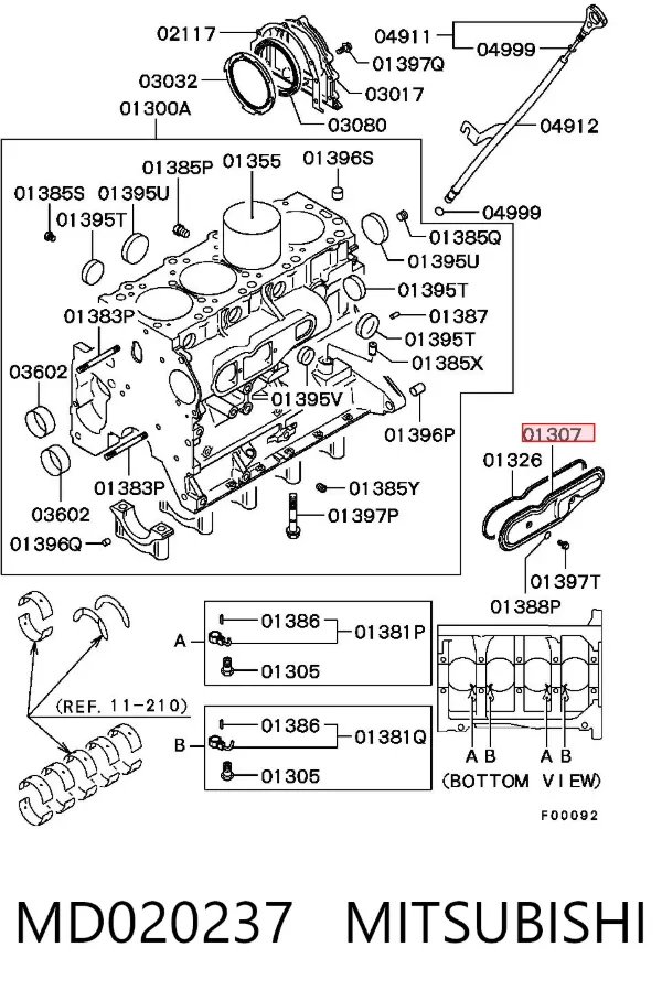  MD020237 Mitsubishi