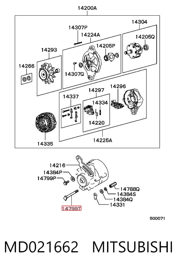  MD021662 Mitsubishi