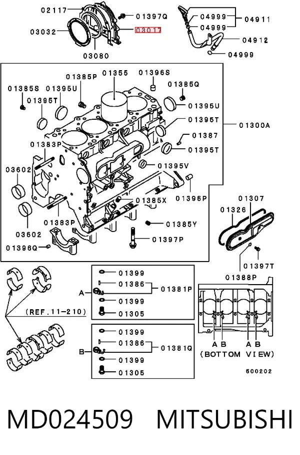  MD024509 Mitsubishi