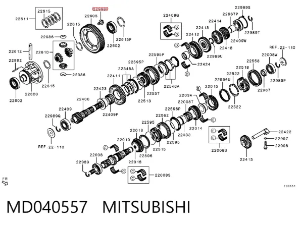  MD040557 Mitsubishi