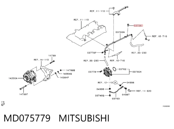  MD075779 Mitsubishi