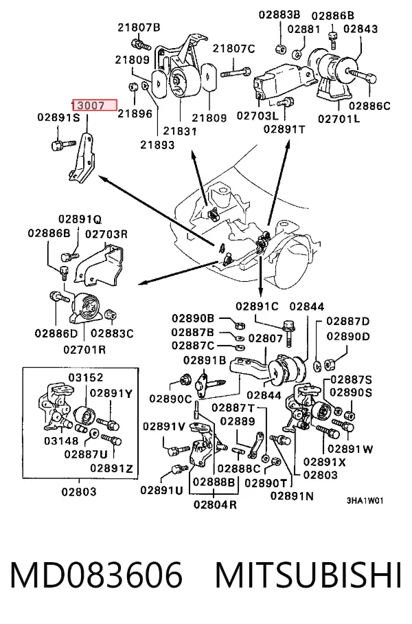  MD083606 Mitsubishi