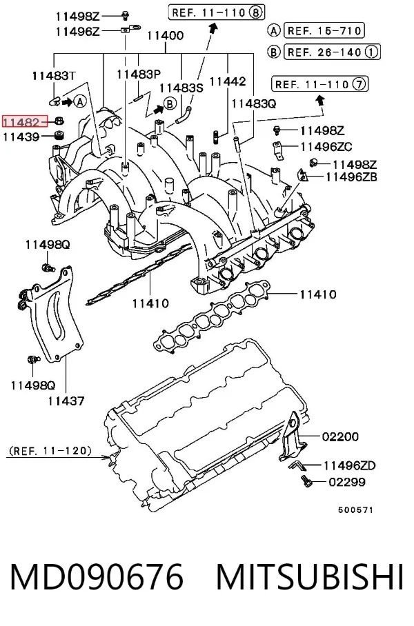  MD090676 Mitsubishi