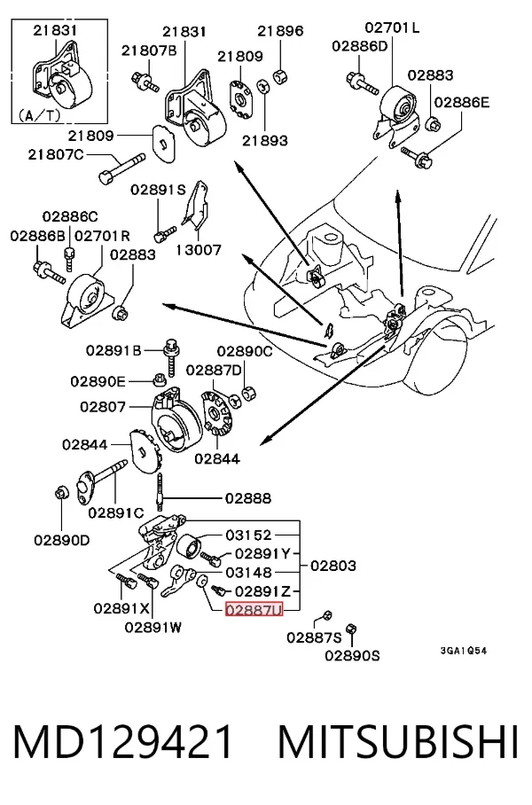  MD129421 Mitsubishi