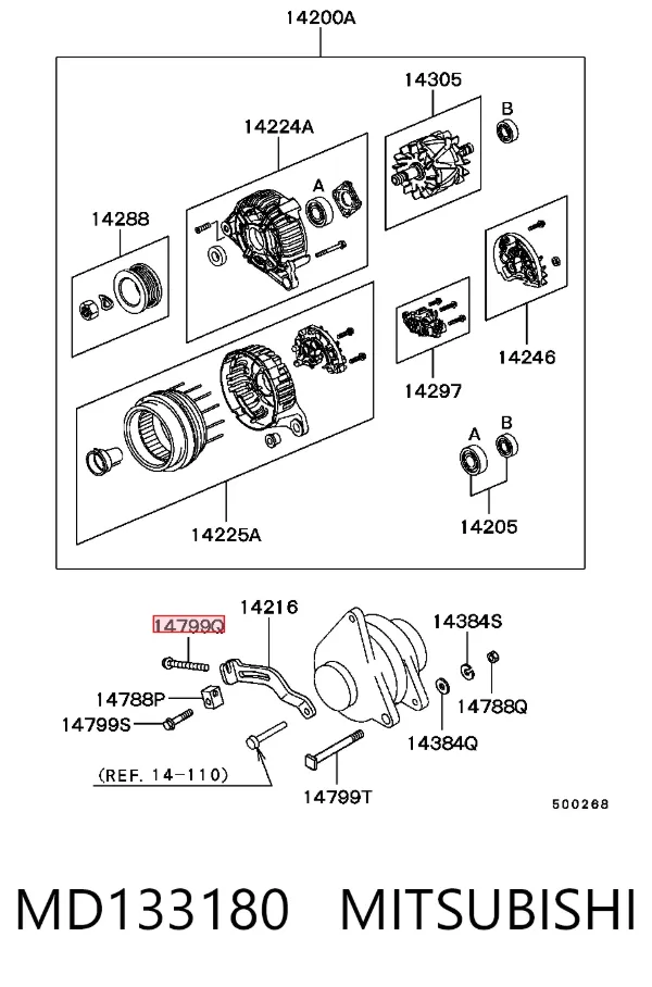  MD133180 Mitsubishi