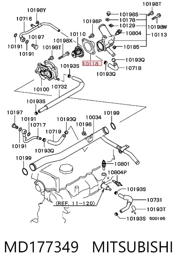  MD177349 Mitsubishi