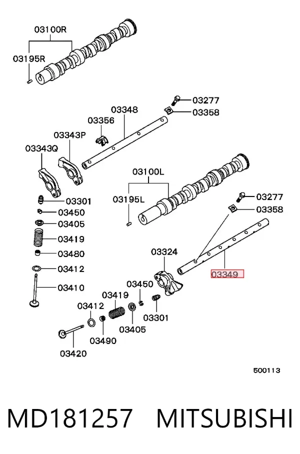  MD181257 Mitsubishi