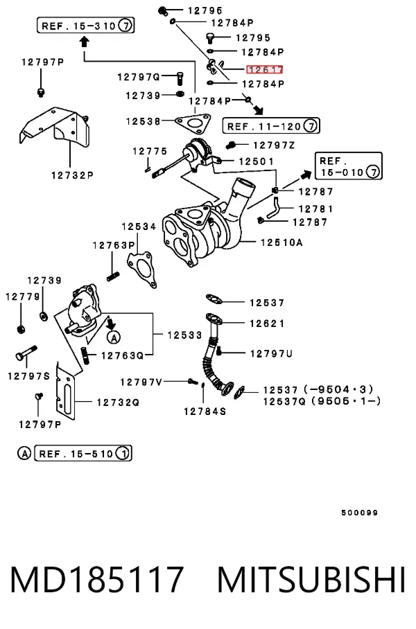  MD185117 Mitsubishi