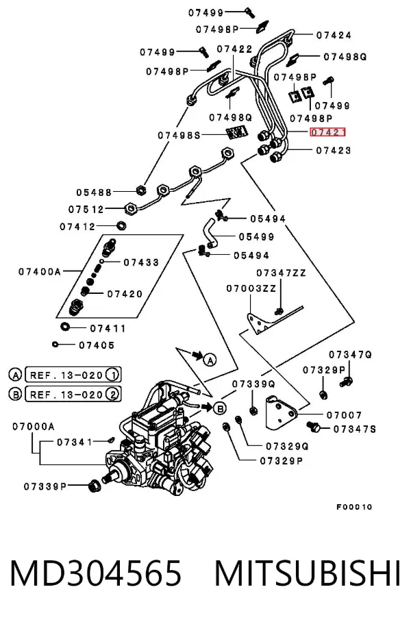  MD304565 Mitsubishi