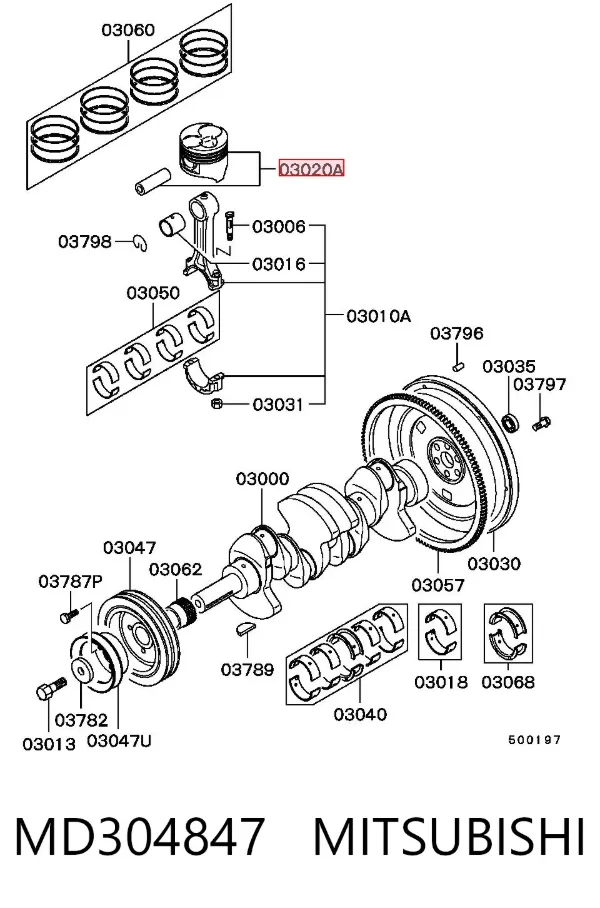  MD304847 Mitsubishi