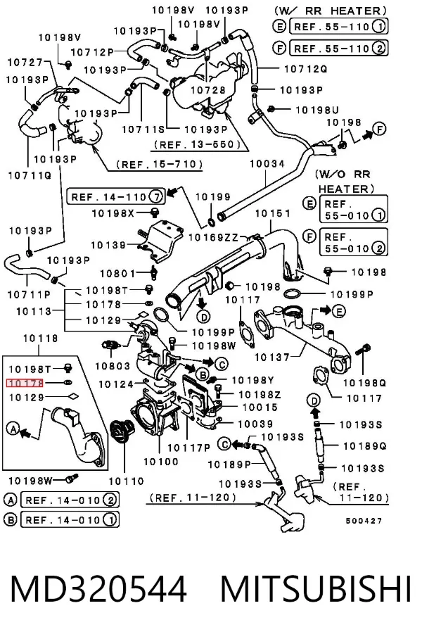  MD320544 Mitsubishi