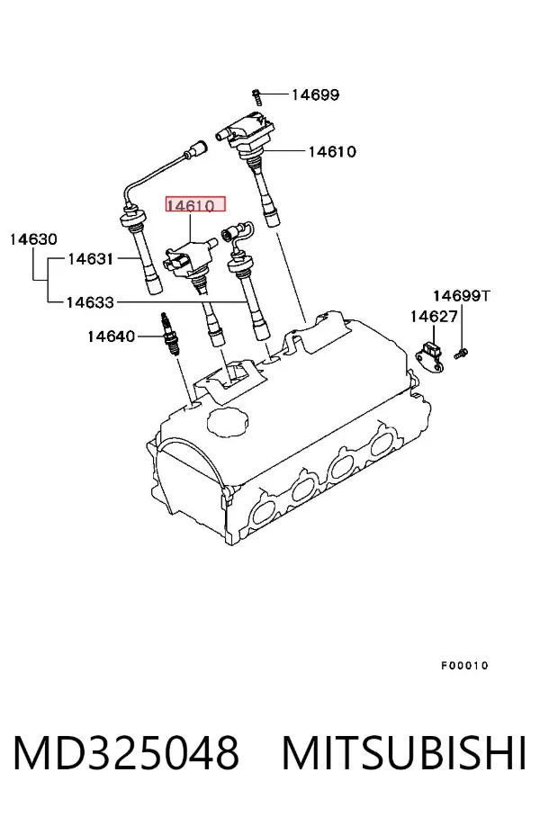 Bobina MD325048 Mitsubishi