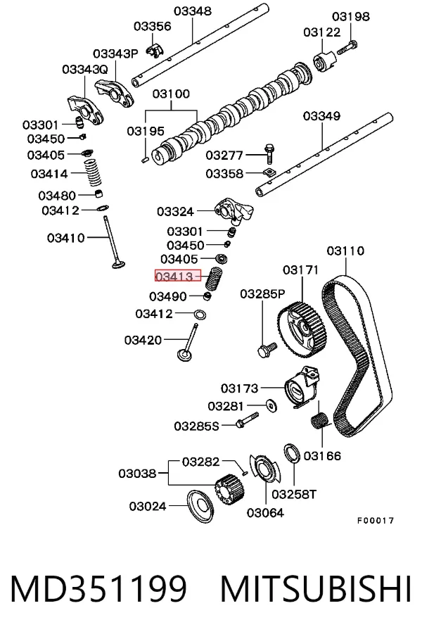  MD351199 Mitsubishi