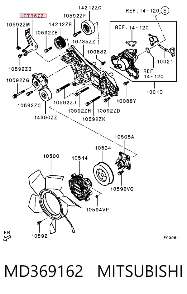  MD369162 Mitsubishi
