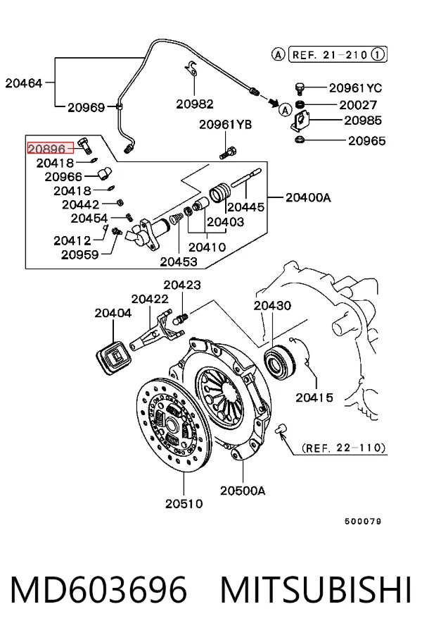  MD603696 Mitsubishi