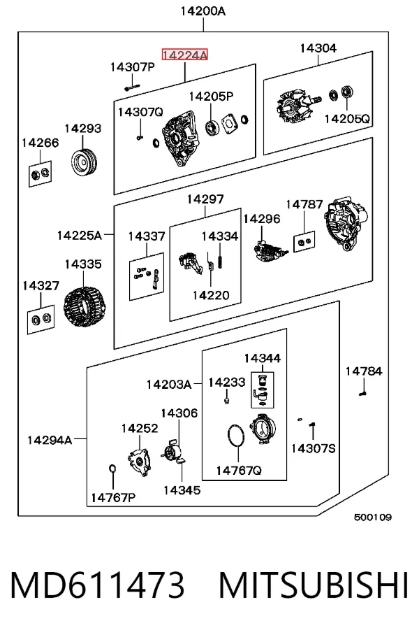  MD611473 Mitsubishi