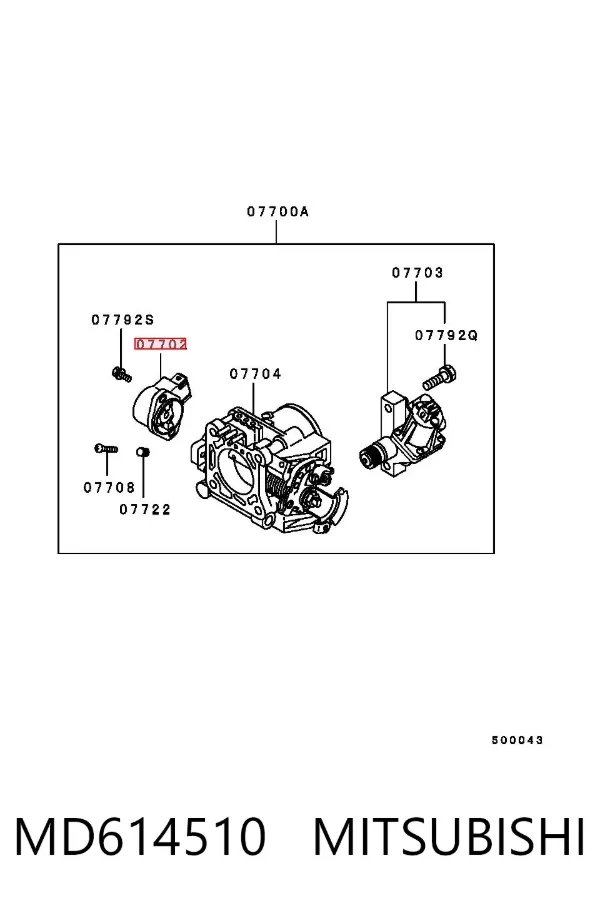  MD614510 Mitsubishi