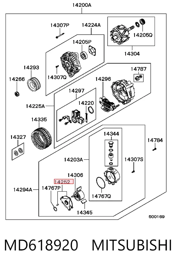  MD618920 Mitsubishi