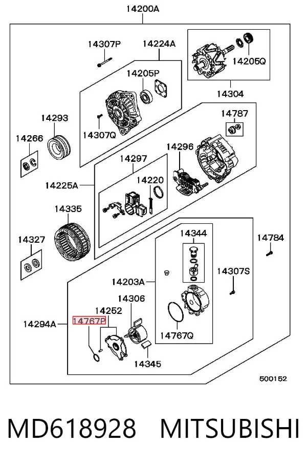  MD618928 Mitsubishi
