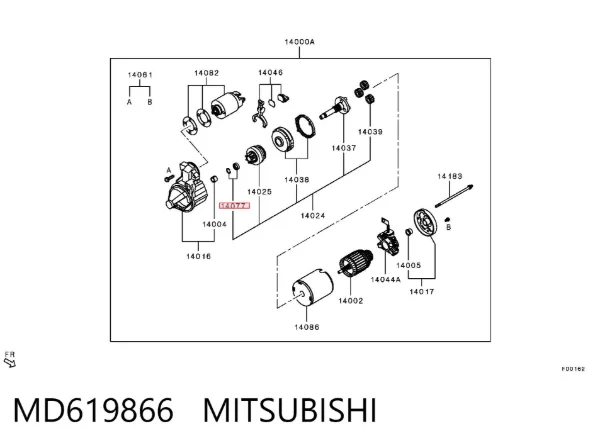  MD619866 Mitsubishi