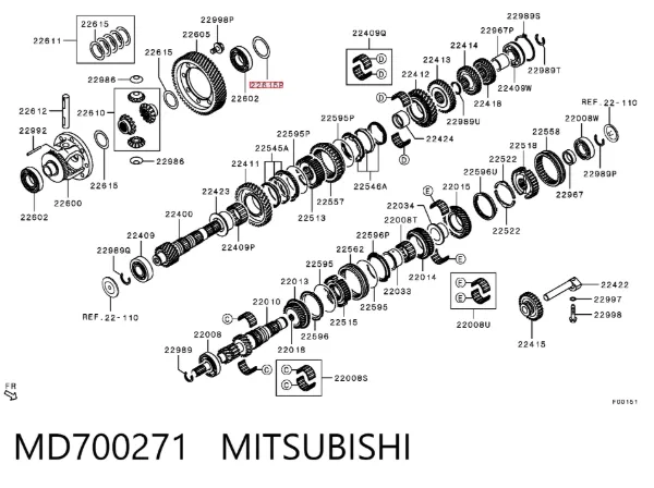  MD700271 Mitsubishi