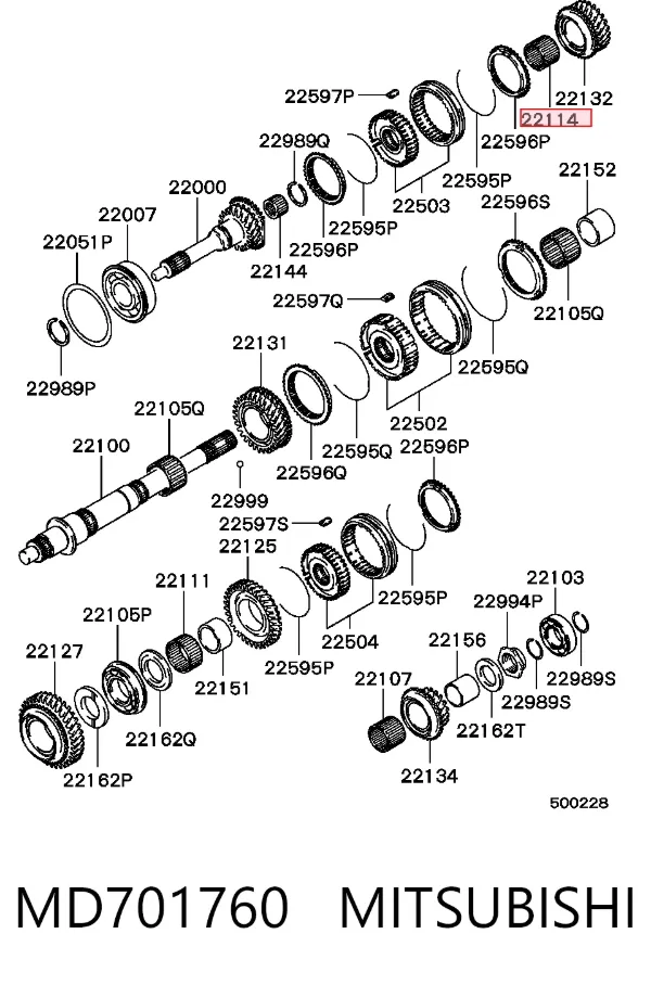  MD701760 Mitsubishi