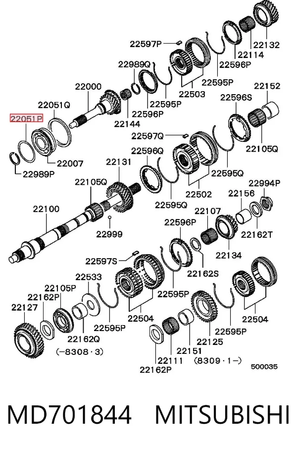  MD701844 Mitsubishi